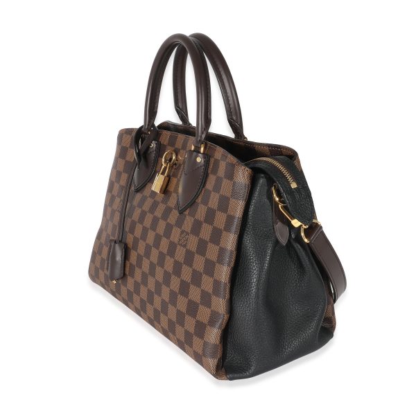 135137 sv Louis Vuitton Black Damier Ebene Canvas Normandy