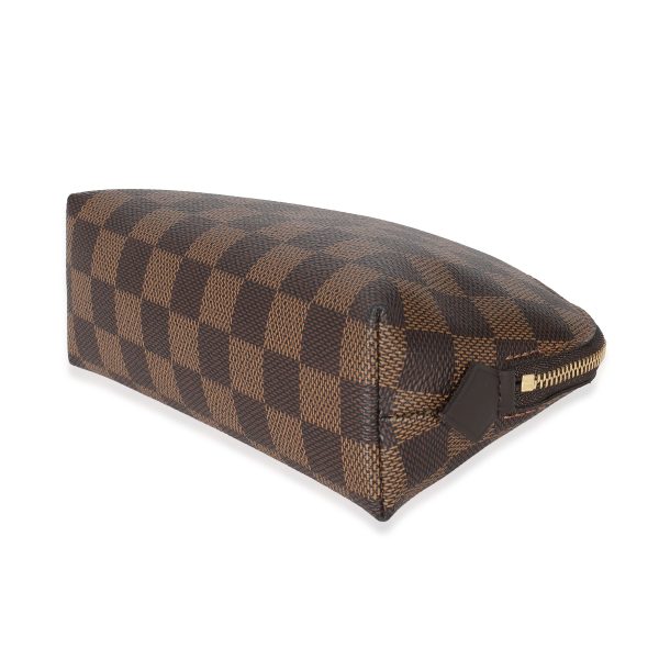 135158 clasp Louis Vuitton Damier Ebene Canvas Cosmetic Pouch