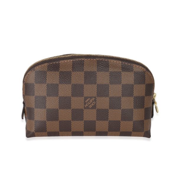 135158 stamp Louis Vuitton Damier Ebene Canvas Cosmetic Pouch