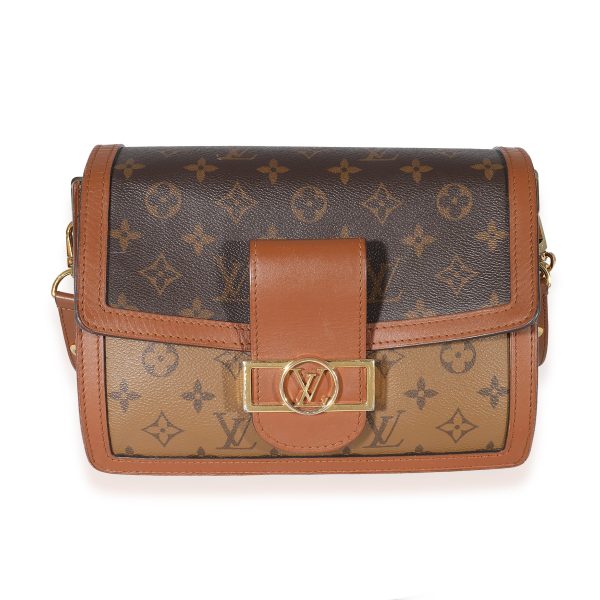 135204 fv 09fa3521 bf3f 4e63 b9b6 bc1d2bb9e1f5 Louis Vuitton Reverse Monogram Canvas Dauphine MM