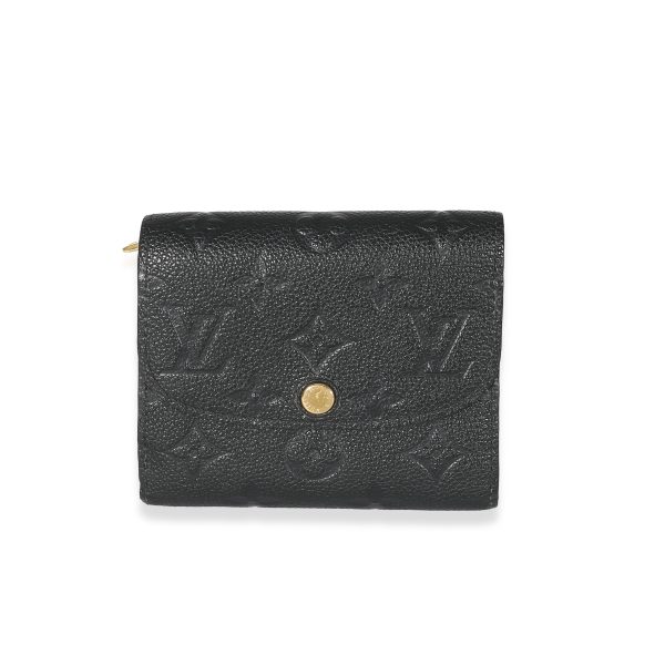 135285 fv e4c87abd aa9d 49e5 855a c3724ff450a5 Louis Vuitton Black Monogram Empreinte Ariane Wallet