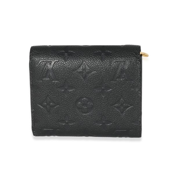 135285 stamp 333e447a 766d 4265 89c0 27bbd6317465 Louis Vuitton Black Monogram Empreinte Ariane Wallet