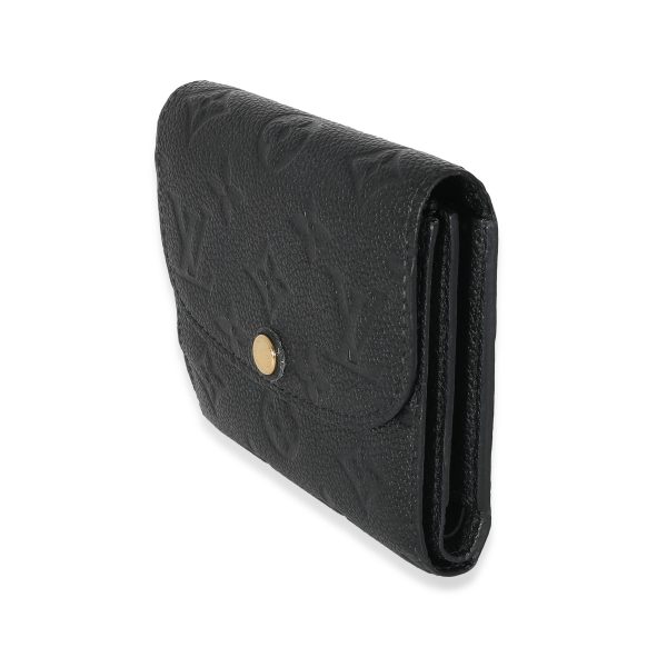 135285 sv 404000e9 a31d 48c8 afe5 0104645853de Louis Vuitton Black Monogram Empreinte Ariane Wallet