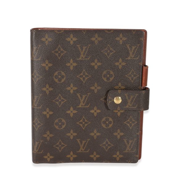 135317 fv 026c2d3c e59d 4275 8b81 da058669070a Louis Vuitton Monogram Canvas Ring Agenda Cover GM