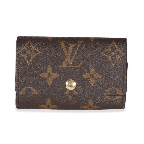 135344 fv 9d4d85b0 0a32 4641 94a6 a6ab06823fe9 Louis Vuitton Monogram Canvas 6 Key Holder