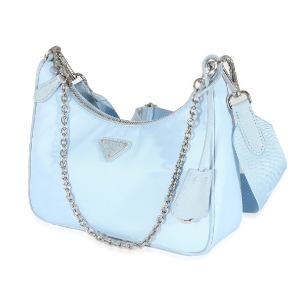 135381 sv Prada Light Blue Re Nylon Re Edition 2005