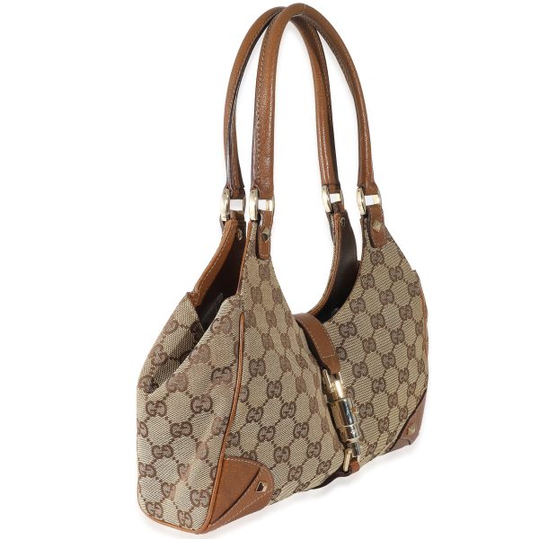 135410 pv e5563fca 1d91 4ee9 84ac 3ad430fed917 Gucci Beige GG Canvas Nailhead Jackie Bardot