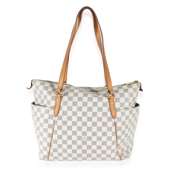 135464 fv Louis Vuitton Damier Azur Canvas Totally MM