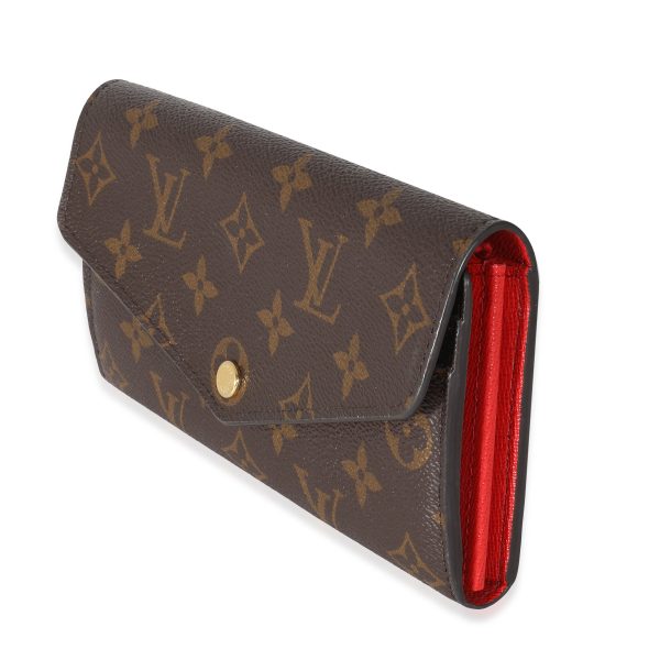 135492 box Louis Vuitton Monogram Canvas Sarah Wallet