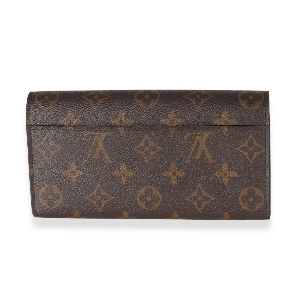 135492 bv Louis Vuitton Monogram Canvas Sarah Wallet