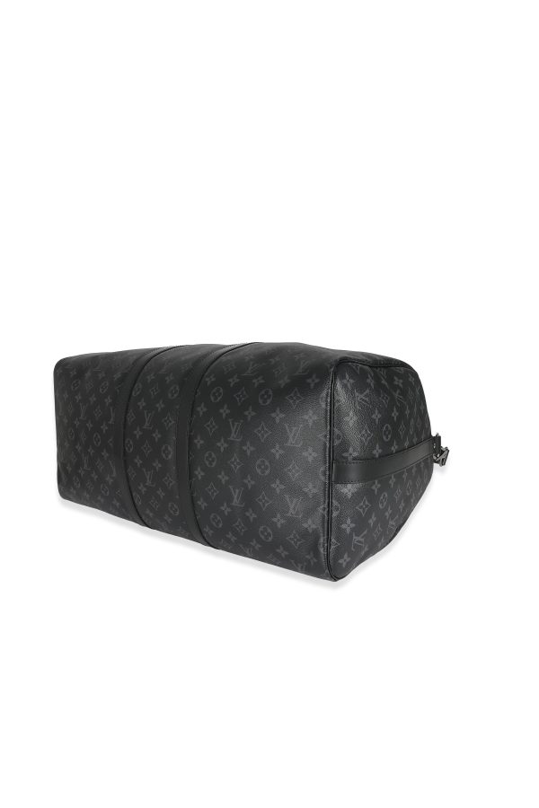 135504 box fe1430c3 883f 42eb b7dd d7e38b7b13d8 Louis Vuitton Monogram Eclipse Canvas Keepall Bandouliere 55