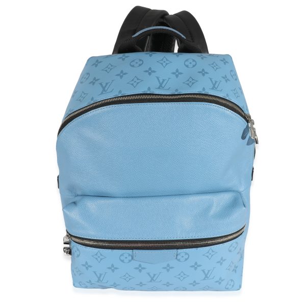 135552 fv bcc8297c 3124 4fe3 9532 585ec9e6fcce Louis Vuitton Blue Taigarama Discovery Backpack