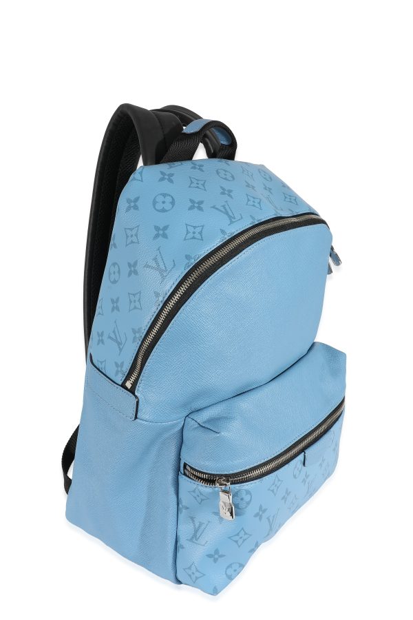 135552 pv c2ea67e5 50d2 4eda 8c19 3f2e506c606c Louis Vuitton Blue Taigarama Discovery Backpack