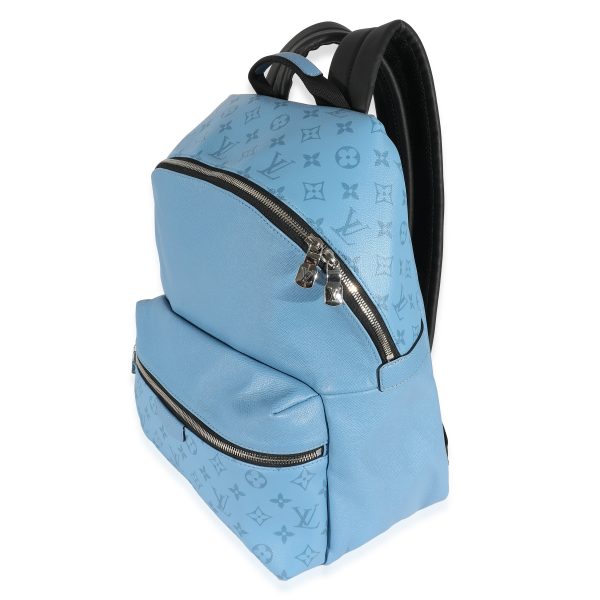 135552 sv 2e789ce6 4e90 4dd9 ab4d 25d1902391bb Louis Vuitton Blue Taigarama Discovery Backpack