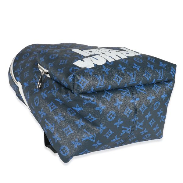 135553 av 69e93a32 42dc 43d1 a19a 7f570bd08382 Louis Vuitton Blue Monogram Canvas Everyday Discovery Backpack