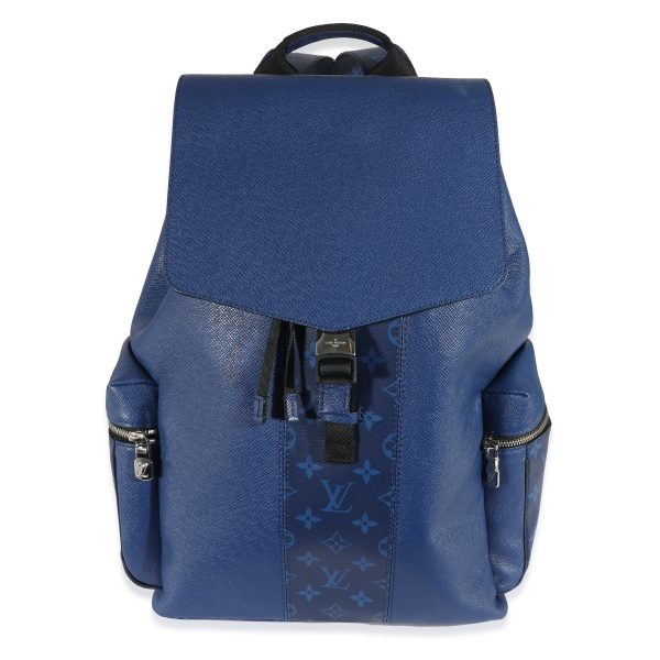 135554 fv Louis Vuitton Cobalt Monogram Canvas Taigarama Outdoor Backpack