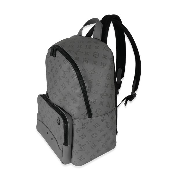 135558 sv f3cf21c1 2a65 4e39 949b e8f5934ca625 Louis Vuitton Anthracite Grey Monogram Shadow Racer Backpack