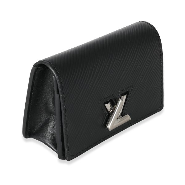 135562 pv 525511ab aa62 4635 ae30 e7734a8a49a5 Louis Vuitton Black Epi Twist Multicartes Card Case