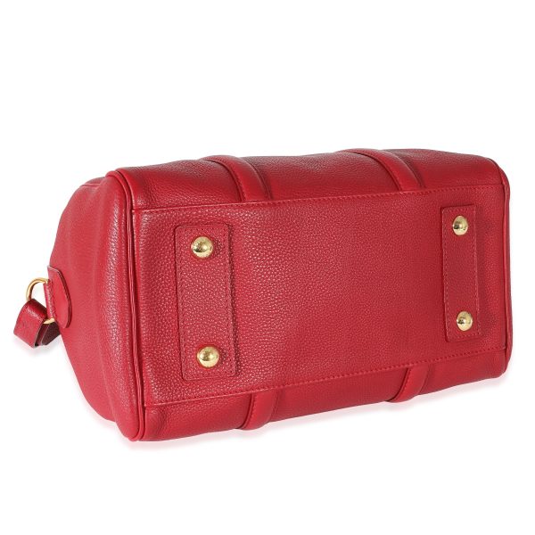 135610 ad2 Louis Vuitton Cherry Calfskin Sofia Coppola PM