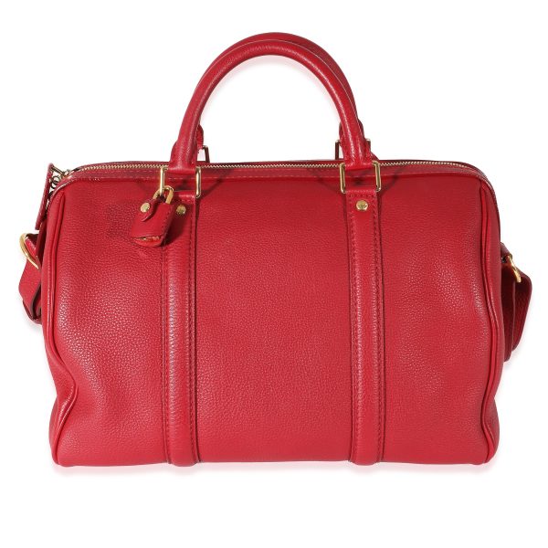 135610 pv Louis Vuitton Cherry Calfskin Sofia Coppola PM