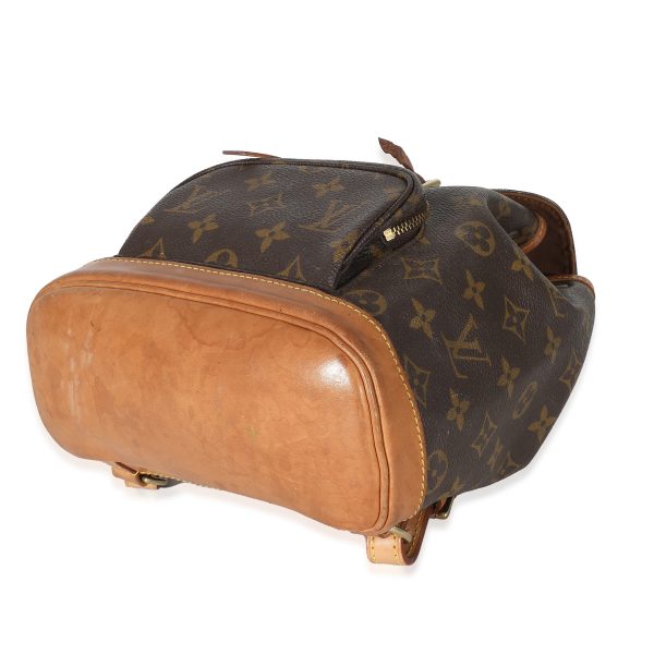 135827 clasp Louis Vuitton Monogram Canvas Mini Montsouris Backpack