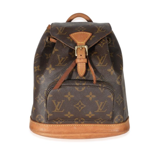 135827 fv Louis Vuitton Monogram Canvas Mini Montsouris Backpack