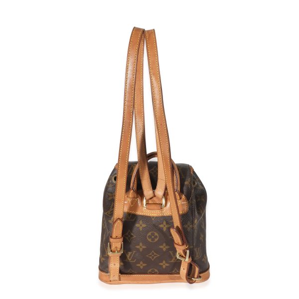 135827 stamp Louis Vuitton Monogram Canvas Mini Montsouris Backpack