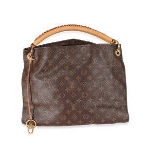 135925 fv Louis Vuitton Vavin GM Shoulder Tote Bag Monogram Leather Brown