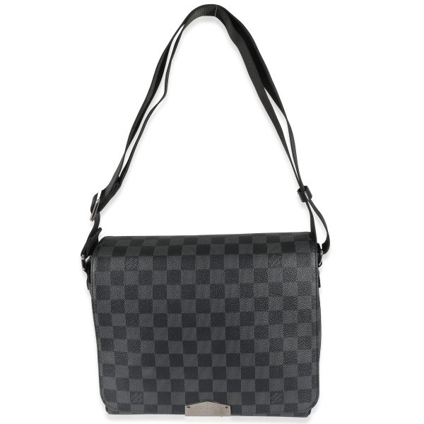 135945 ad1 Louis Vuitton Damier Graphite Canvas District PM