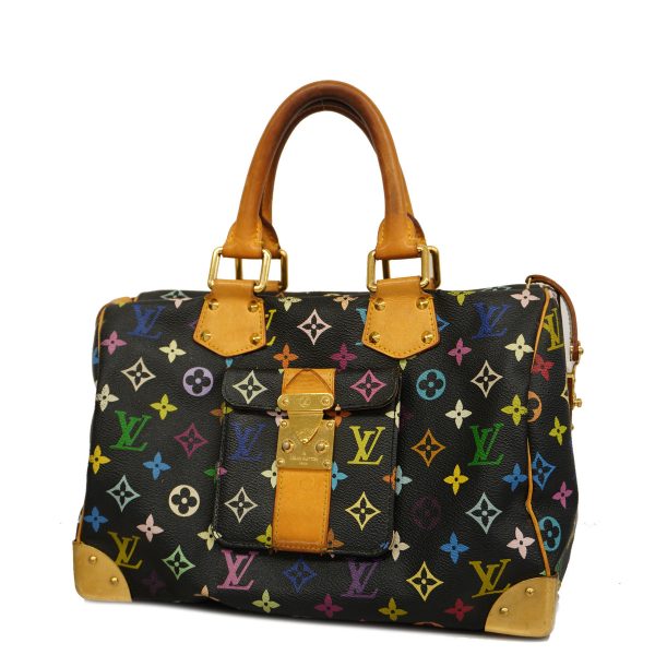 1685569 1993 1 Louis Vuitton Handbag Monogram Multicolor Speedy 30 Noir