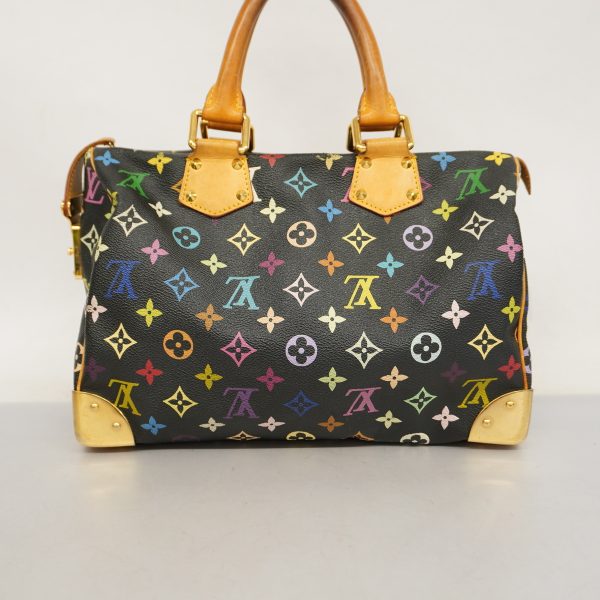 1685569 1993 14 Louis Vuitton Handbag Monogram Multicolor Speedy 30 Noir