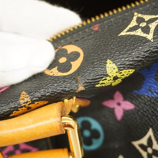 1685569 1993 6 Louis Vuitton Handbag Monogram Multicolor Speedy 30 Noir