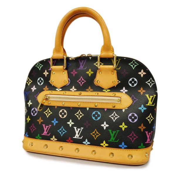 1693487 1993 1 Louis Vuitton Handbag Monogram Multicolor Alma Leather Noir