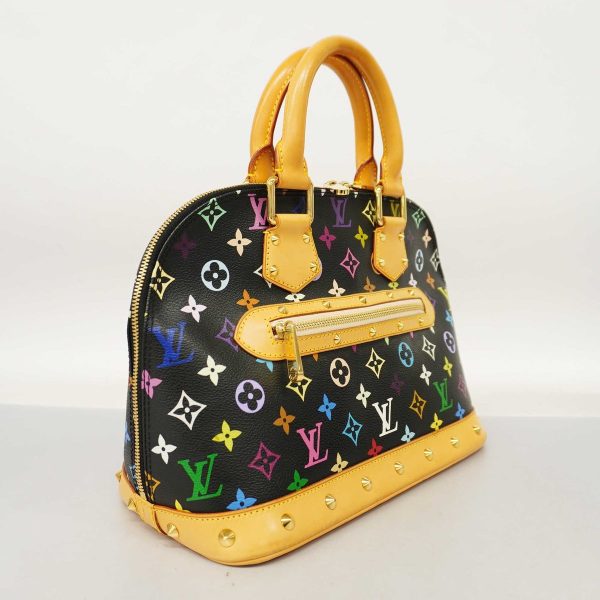 1693487 1993 2 Louis Vuitton Handbag Monogram Multicolor Alma Leather Noir