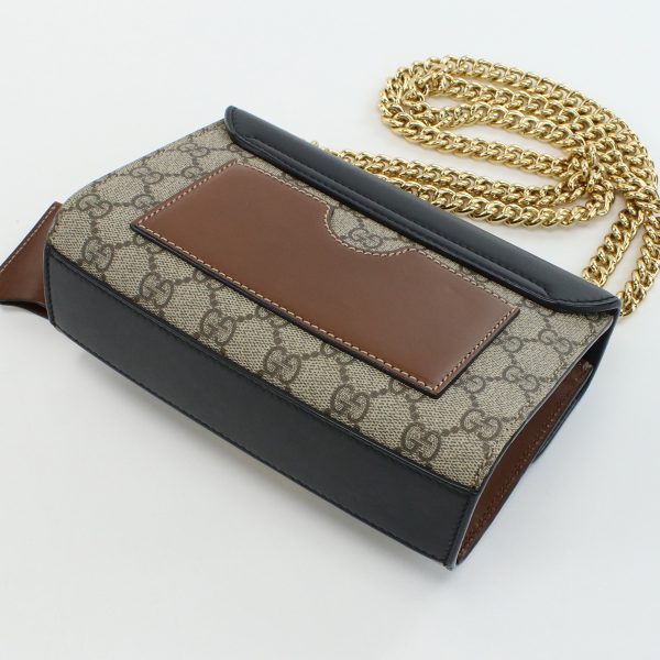 2 Gucci GG Shoulder Padlock Crossbody Shoulder Bag