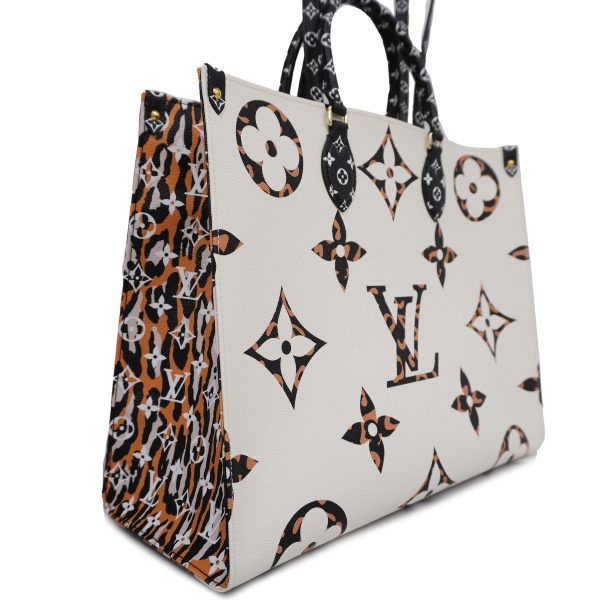 2 Louis Vuitton Monogram Jungle On The Go GM