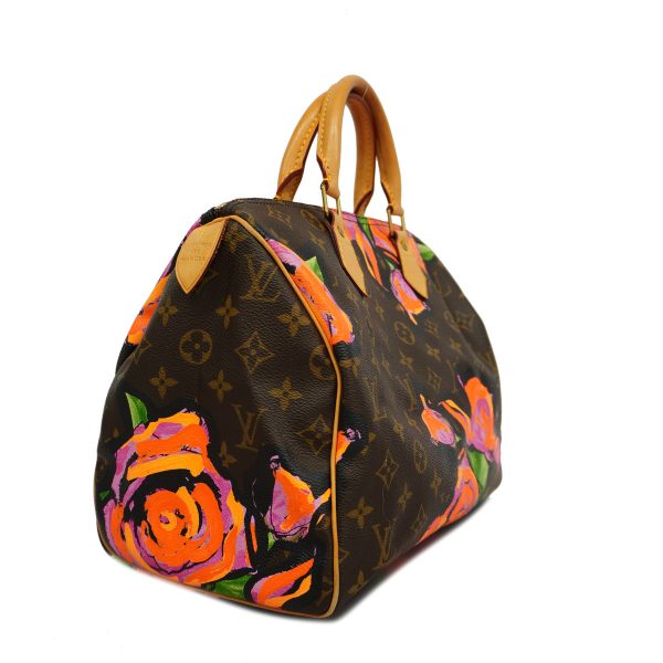 2 Louis Vuitton Handbag Monogram Speedy 30 Rose
