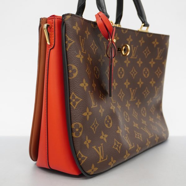 2 Louis Vuitton Handbag Monogram Millefeuille Rouge