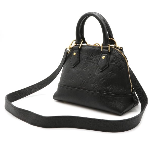 2 Louis Vuitton Empreinte Alma BB Noir Black