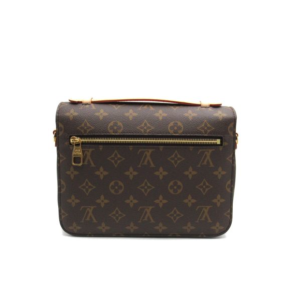 2 Louis Vuitton Pochette Metis Shoulder Bag Brown