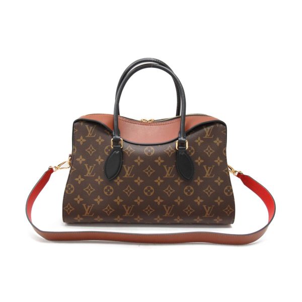 2 Louis Vuitton Tuileries Shoulder Bag Monogram Caramel