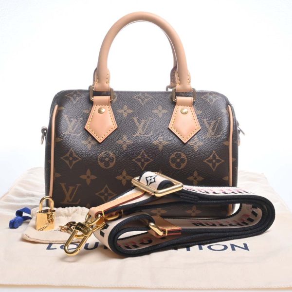 2 LOUIS VUITTON Monogram Speedy 20 Handbag