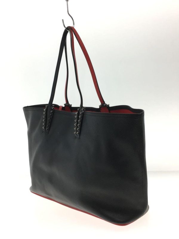 2 Christian Louboutin Tote Bag Leather Black