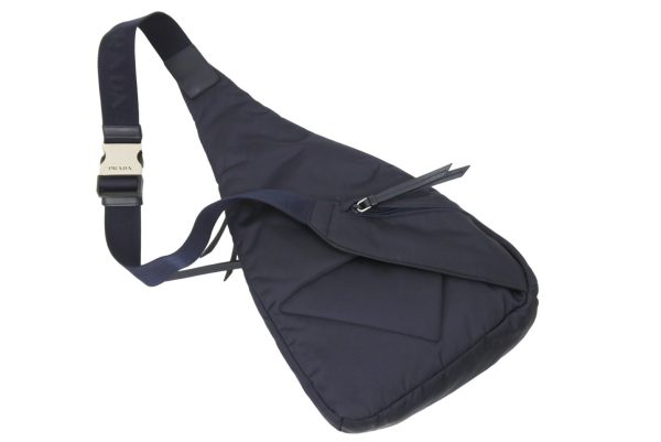 3 Prada Waist Bagbody Navy Leather