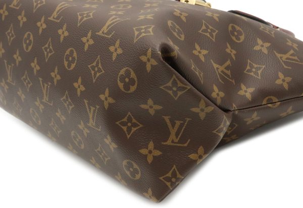 3 Louis Vuitton Monogram Flower Zipped MM Bordeaux