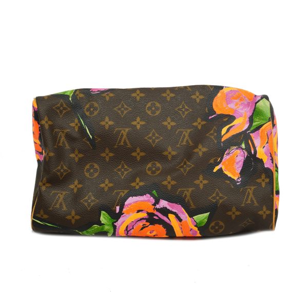 3 Louis Vuitton Handbag Monogram Speedy 30 Rose