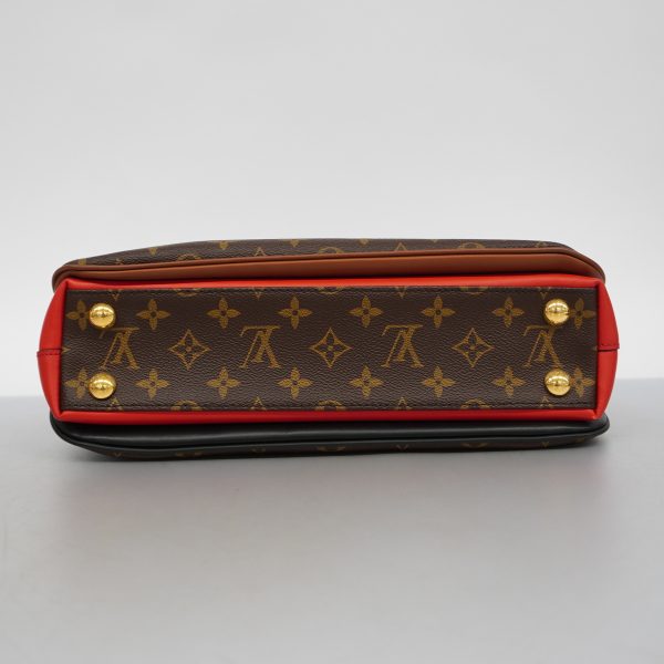 3 Louis Vuitton Handbag Monogram Millefeuille Rouge
