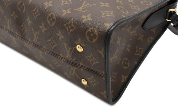 3 Louis Vuitton Monogram Popincourt MM Noir Black