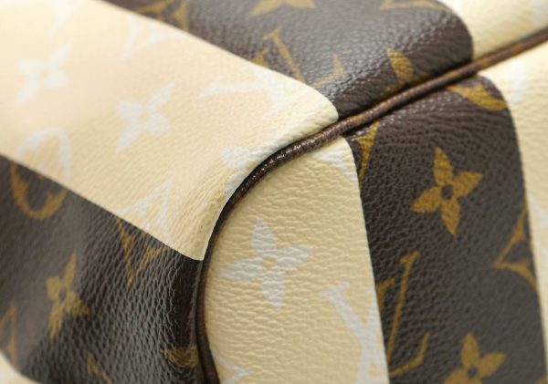 3 Louis Vuitton Monogram Rayures Neverfull MM