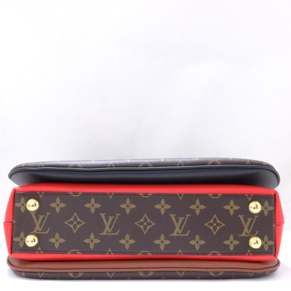 3 Louis Vuitton Mille feuille Handbag Bag Monogram Black Brown